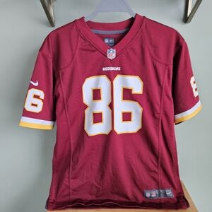 Nike Red Football Jersey with Number 86